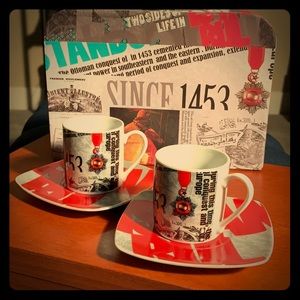 Coffee Cup set  for Turkish or espresso coffee.